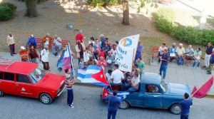 ON Dec 17, 2014 Cubans celebrate the return of the Cuban Five